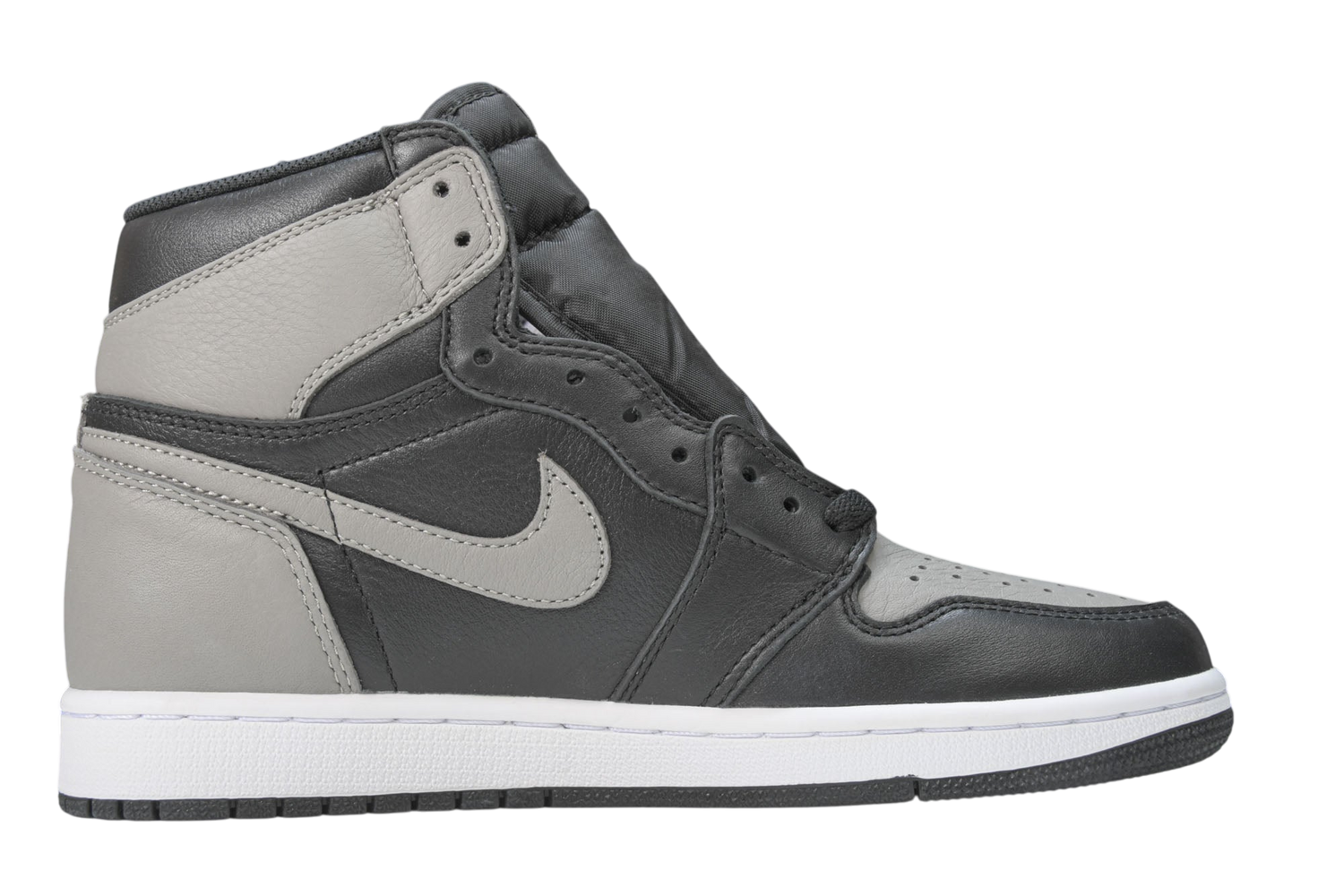 Iconic Air Jordan 1 Retro High Shadow 2018 Sneaker - Classic Grey Black