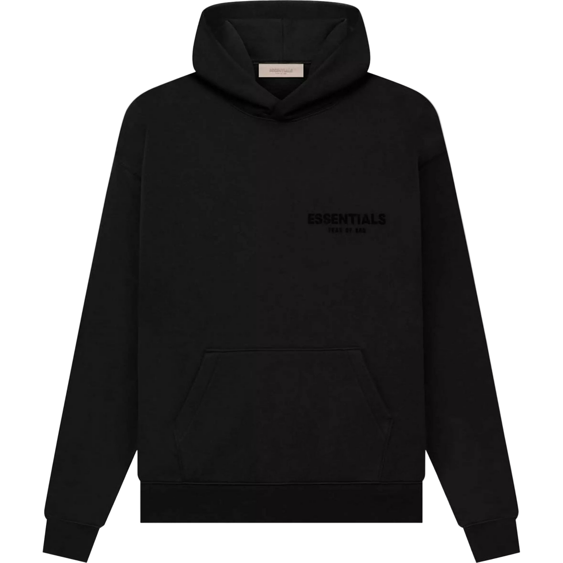 Fear Of God Essentials Stretch Limo SS22 Oversized Cotton Pullover Hoodie