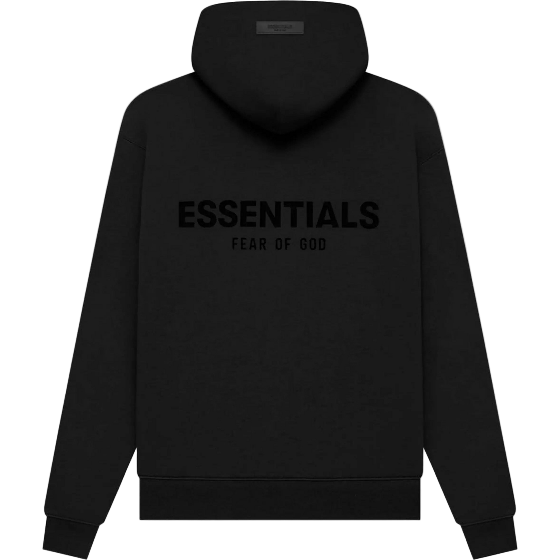 Fear Of God Essentials Stretch Limo SS22 Oversized Cotton Pullover Hoodie